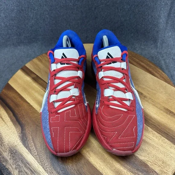 Nike Giannis Freak 5 Shoes Mens Size 8 By You Red Blue White HF0004-900 NikeID Nike Giannis Freak 5 Shoes Mens Size 8 By You Red Blue White  main image 3